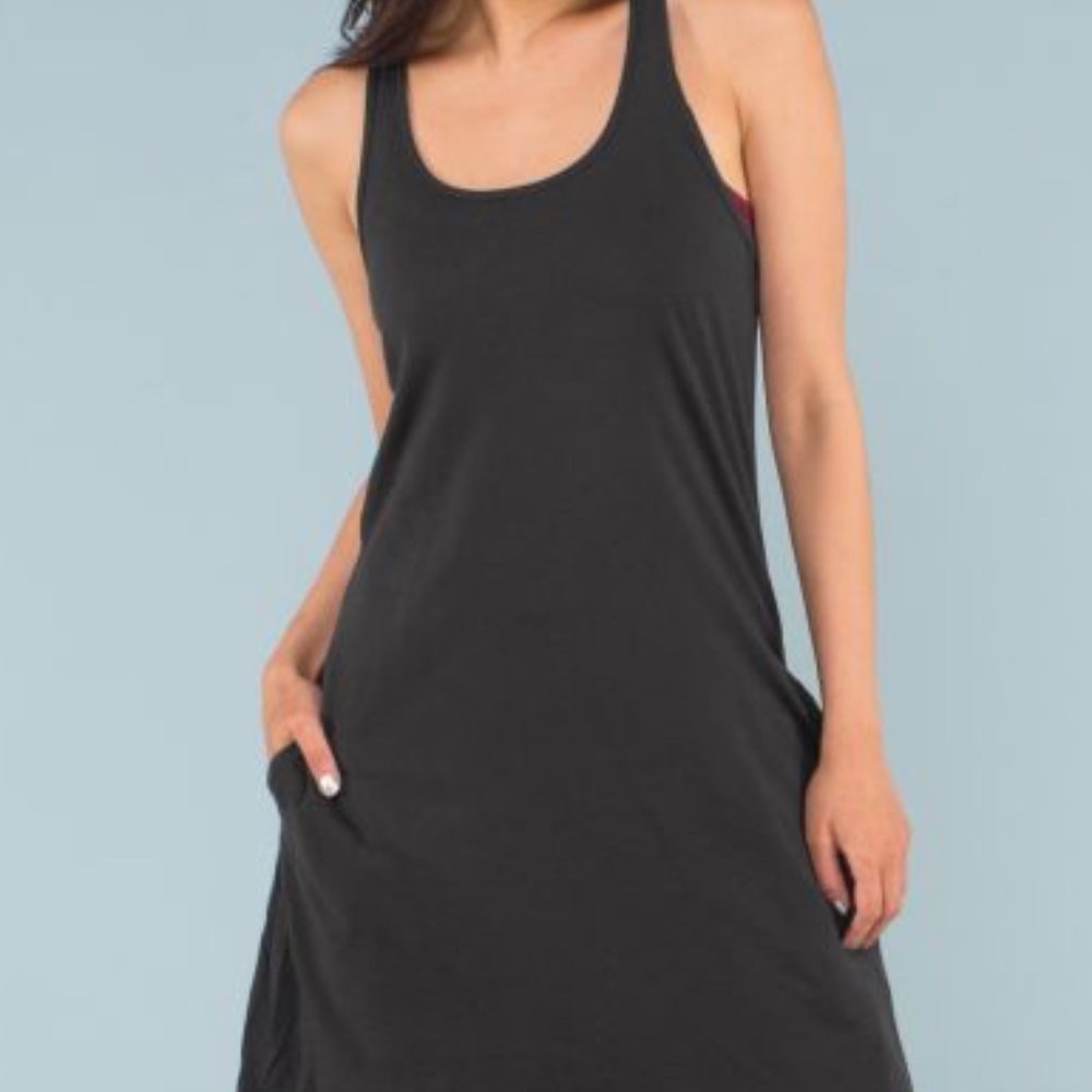 Soul Flower Racerback Tank Dress - Organic
